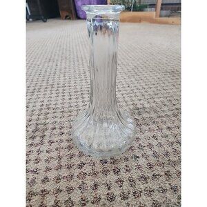 Glass Decorative‎ Heart beaker Vase 6" x 1"